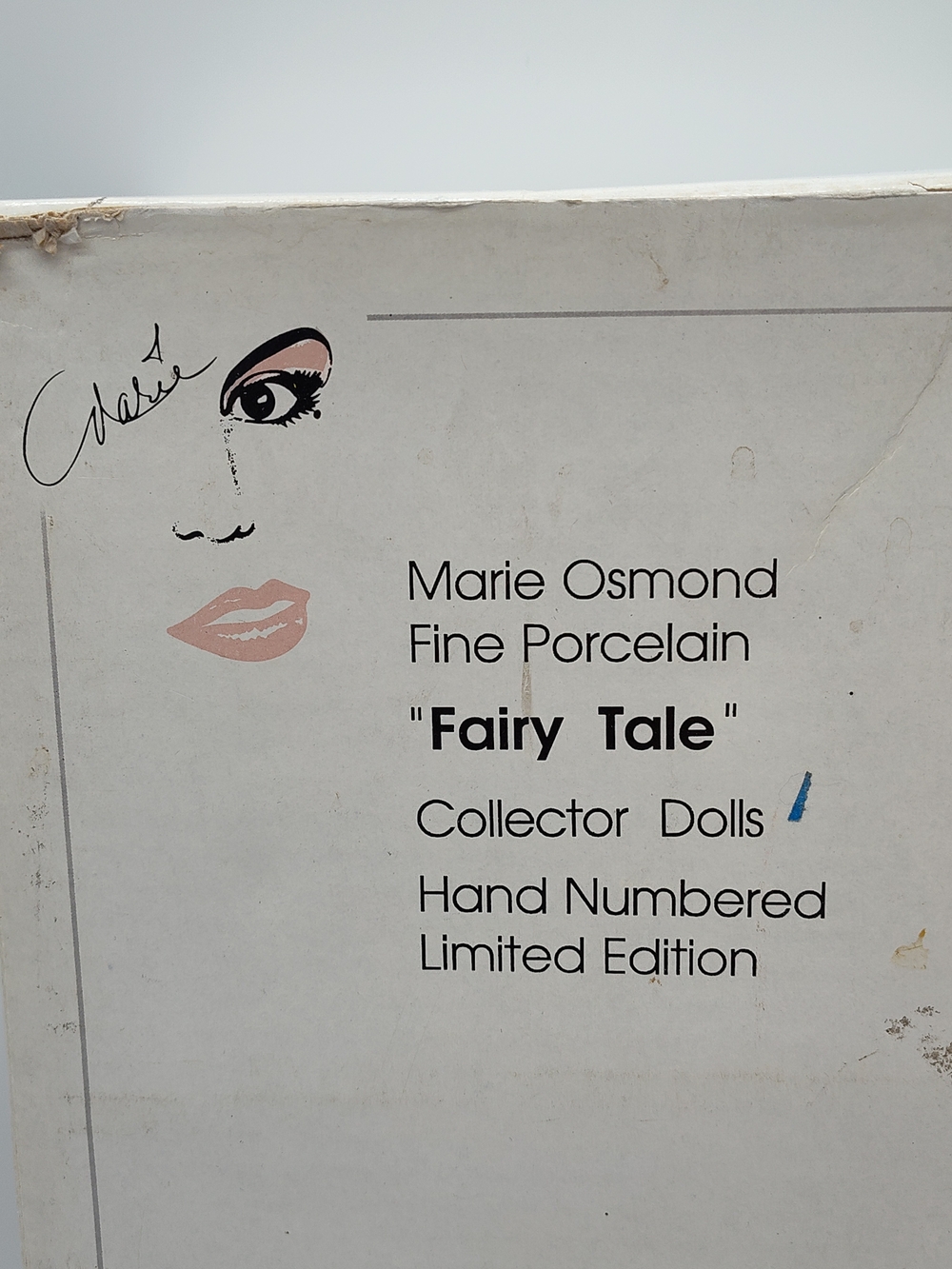 Marie Osmond Alice in Wonderland Porcelain Doll 1179/5000 COA Box Rabbit Vintage - Picture 4 of 16